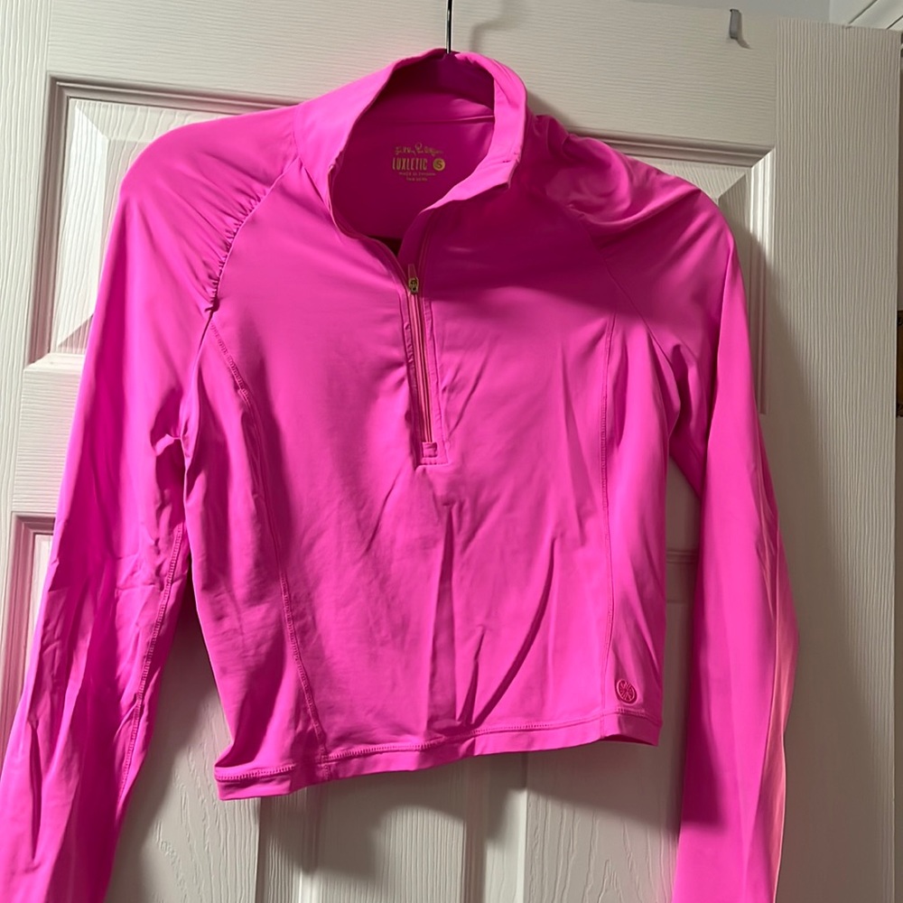 EUC Lilly Pulitzer Justine Cropped Popover